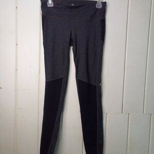 Gap Fit Leggings Women S Active Athletic Gray Black